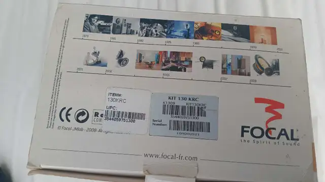 L?FOCAL car audio speaker, KIT 130 KRC in Speakers in St. Albert - Image 7