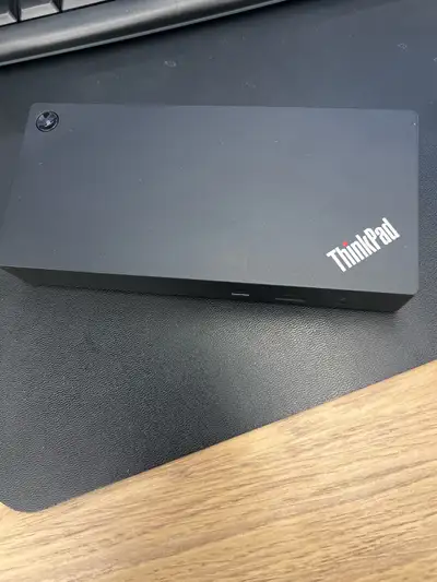 This Lenovo ThinkPad Thunderbolt 3 Dock Gen 2 is a powerhouse for your workstation, offering lightni...
