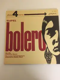 Stanley Black-Ravel Bolero/Barodin Polovtsian Dances Record