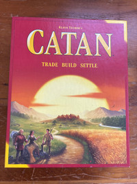 Catan, opened once but never used