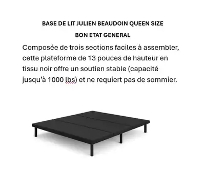 Base de lit, View more