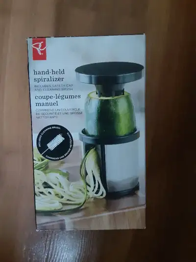 Hand held spiralizer, View more