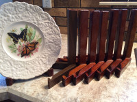 Fancy Plate Display Holders;  $5. for all