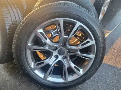 For sale here is a set of Used Like New All Season Tires mounted on Alloy Rims Tire Model: Michelin...