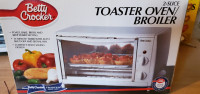 Betty Crocker 2 slice toaster oven/ broiler