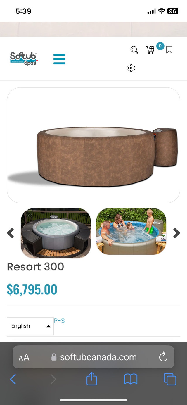 Soft tub  in Hot Tubs & Pools in Renfrew