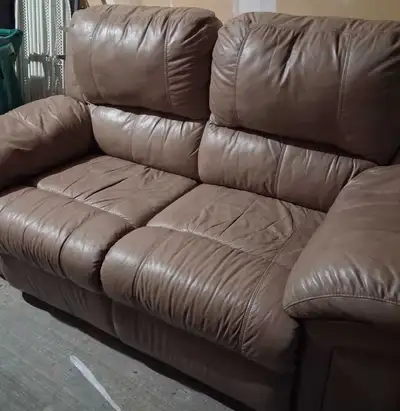 All Leather Palliser reclining Loveseat, View more