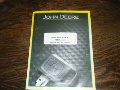 John Deere H240 Loader Operators Manual, View more