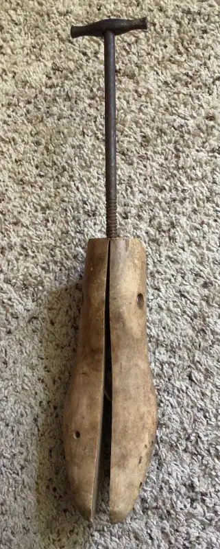 ANTIQUE WOODEN SHOE STRETCHER, View more