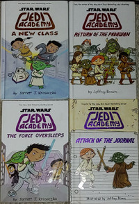 4 Star Wars Jedi Academy Books - Class, Return Padawan, Force