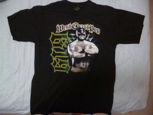 Rey Mysterio West Coast Pop mint never worn wrestling t shirts in Arts & Collectibles in Peterborough - Image 2