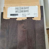 Hardwood flooring 2.25 Maple mix graphite, 400 square feet.