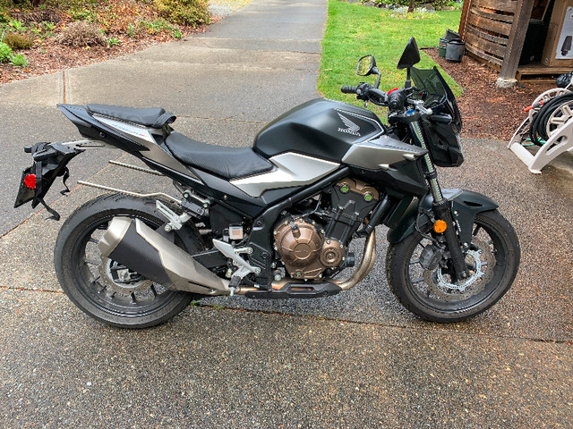Motorcycle for Sale - Honda CB500F, in Motorcycle Parts & Accessories in Comox / Courtenay / Cumberland
