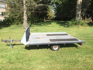 Double Snowmobile Trailer in Other in Woodstock