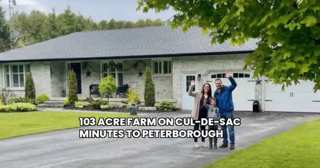 Who wants 103 private Acres home included