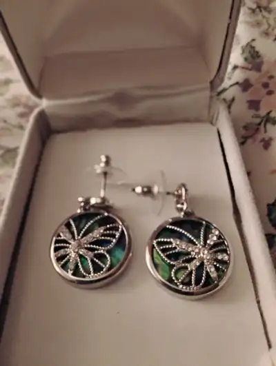 Beautiful pair of earrings, View more