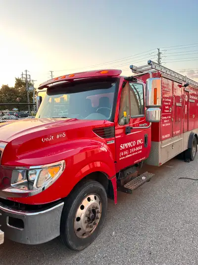 For sale is a 2013 International Terrastar duct cleaning truck equipped with a Biltwell duct cleanin...