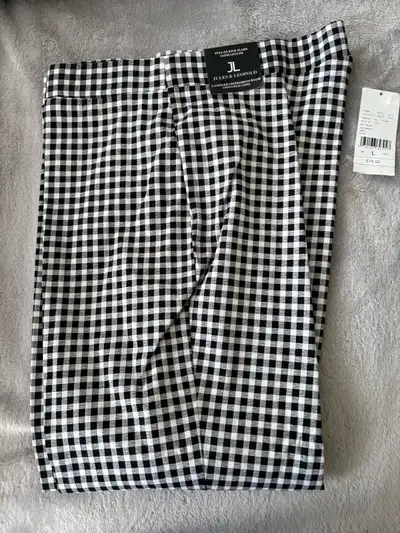 New - Jules & Leopold Pull Black White Pull On Capr, View more