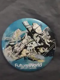 Macaron Futur World Epcot Center Disney World (1982)