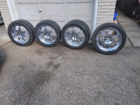20 inch mercedes benz chrome rims and tires