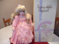 MUSICAL COLLECTOR PORCELAIN DOLL