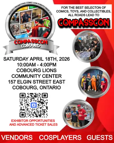 CompassCon: Cobourg 2026, View more