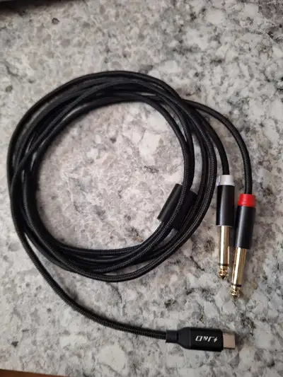 Usb C to 1/4 "  Audio Cable, View more