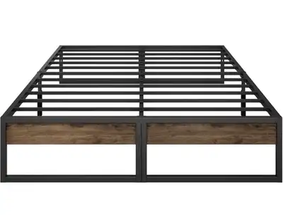 Queen Size Metal Platform Bed Frame, View more