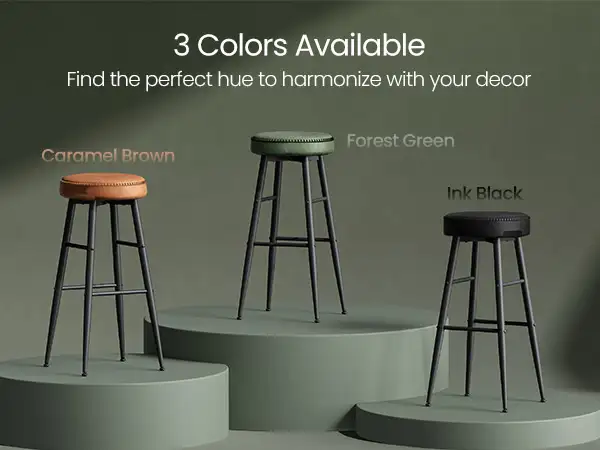 Kitchen Counter Stool, Dining Chair, Synthetic Leather in Chairs & Recliners in Markham / York Region - Image 11