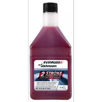Evinrude/Johnson 2 cycle engine oil, case of 12 pints