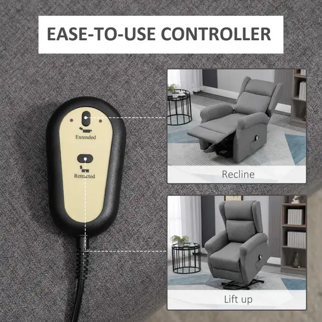 Wingback Lift Chair for Elderly, Power Chair Recliner in Chairs & Recliners in Markham / York Region - Image 8
