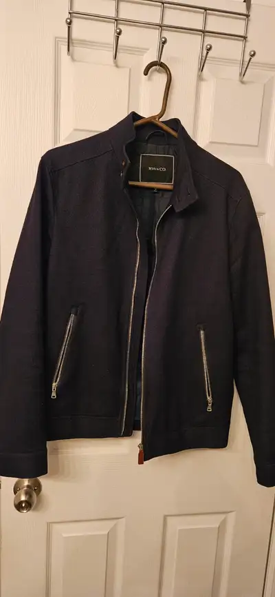 RW&CO bomber style navy jacket, View more