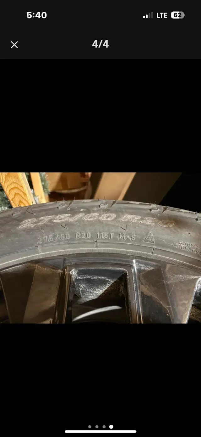 275/60/R20 Pirelli Scorpion Allterrain Plus Tires. Replica Rims. in Tires & Rims in Truro - Image 5