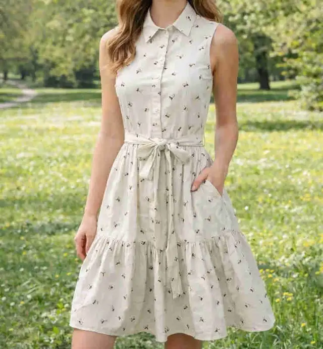 Kate Spade Mini Dress Bee Pattern