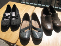 Lot Souliers Cuir FEMME  – Women LEATHER Shoes  SKECHERS + Gr: 6