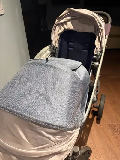 Bundle - Uppababy Vista V2, two seats, board, 2 cozyganoosh, View more