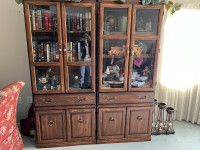 Wooden wall unit 