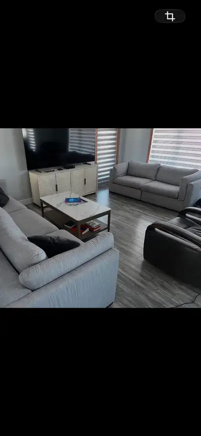 Fabric Sofa and Loveseat, View more