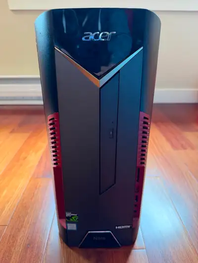 Acer Nitro Gaming PC (Intel Core i5-9400F/1TB HDD/8GB RAM/GeForc, View more