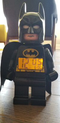Reduced! Lego Batman Clock and Alarm