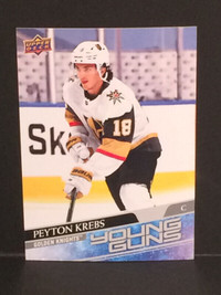 Peyton Krebs Rookie Young Guns Hockey Card Jumbo #239 Upper Deck