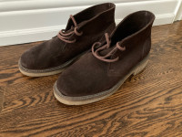 Roots Men's Suede Desert Boots - Size 10