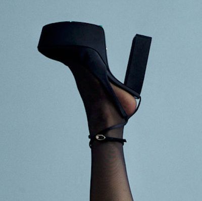 Zara Mismatched Satin platform Heels - 38/7+39/8, View more