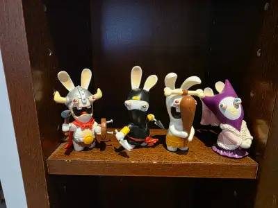 UBISOFT Raving Rabbids Travel in Time Figures, View more