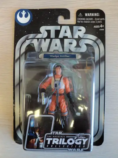 Star Wars The Original Trilogy Collection Wedge Antilles *NEW IN BOX*! Beautiful detail on this x-wi...
