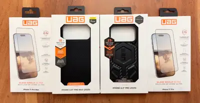 UAG iPhone 17 Pro & Pro Max Cases and Screen Protectors ♥️, View more