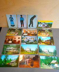 Lot de 16 Cartes Postales Village de Séraphin - Ste-Adèle