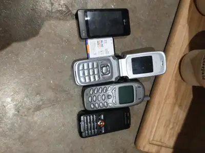 Various Old Cell Phones, View more