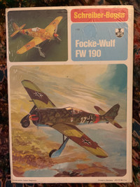 Vintage Schreiber-Bogen Focke-Wulf FW 190 Cut Out Kit. 