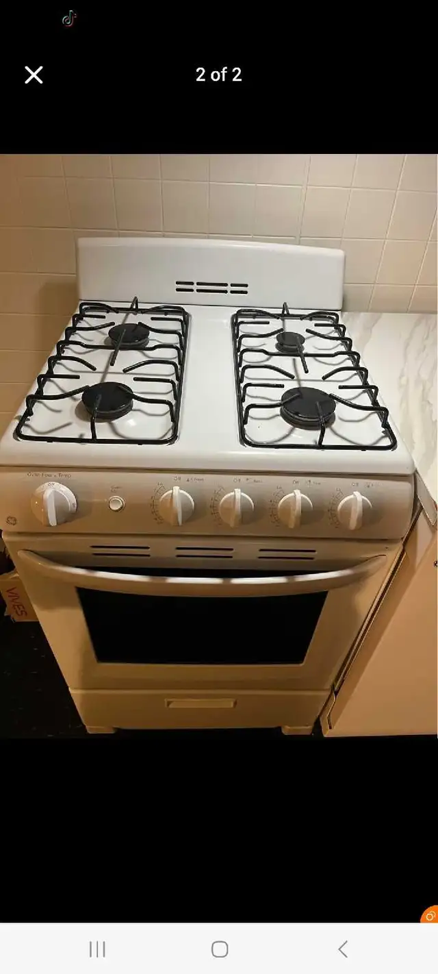 apartment size gas stove range oven GAZ  in Stoves, Ovens & Ranges in Mississauga / Peel Region - Image 3